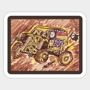 Grave Digger (monster truck) Sticker